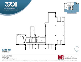 3701 Algonquin Rd, Rolling Meadows, IL à louer Plan d’étage– Image 1 sur 10