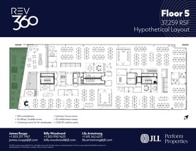 3600 Brighton Blvd, Denver, CO à louer Plan d’étage– Image 2 sur 2