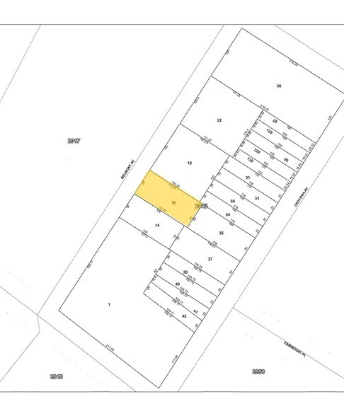 1898 Belmont Ave, Bronx, NY à vendre - Plan cadastral – Image 3 sur 4