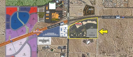 Verrado Way & I-10, Buckeye, AZ - Vue aérienne  vue de carte