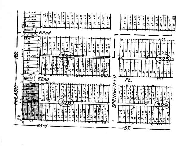 3946-3958 W 63rd St, Chicago, IL à louer - Plan cadastral – Image 2 sur 4