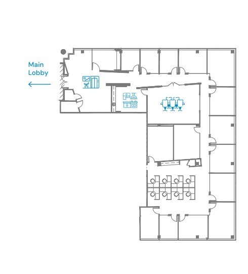 1875 Campus Commons Dr, Reston, VA à louer Plan d’étage– Image 1 sur 1