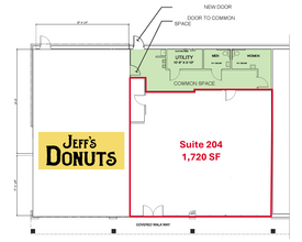 1080 S Broadway, Lexington, KY à louer Plan d’étage– Image 1 sur 1