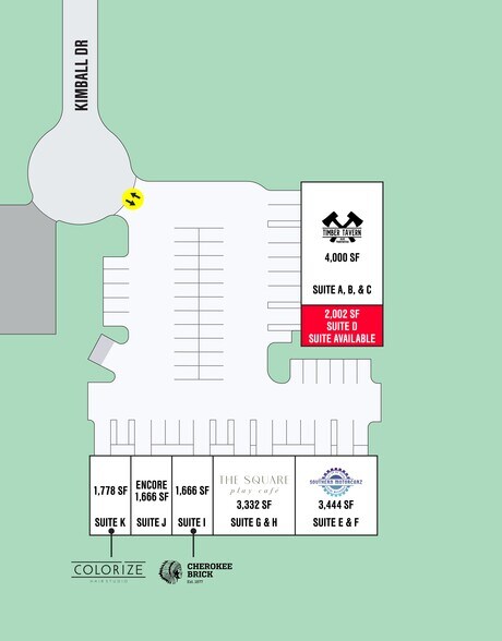 124 Kimball Dr, Madison, MS à louer - Plan de site – Image 2 sur 3