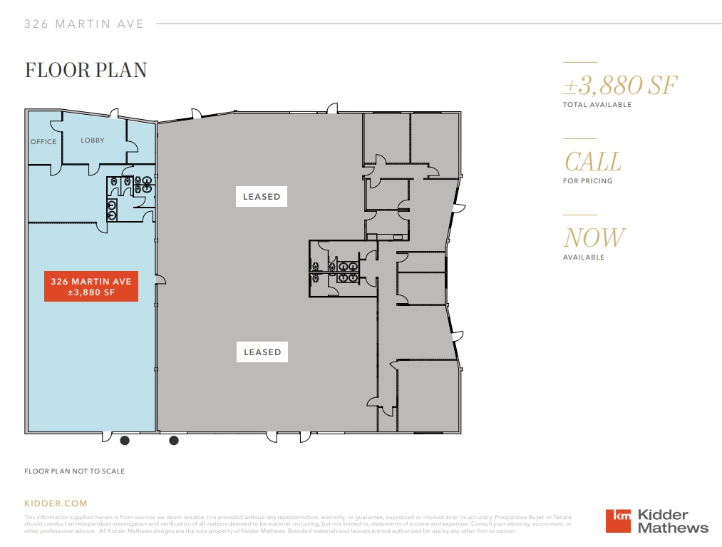326 Martin Ave, Santa Clara, CA à louer Plan d’étage– Image 1 sur 2