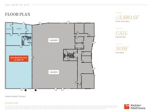 326 Martin Ave, Santa Clara, CA à louer Plan d’étage– Image 1 sur 2