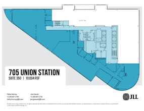 705 5th Ave S, Seattle, WA à louer Plan d’étage– Image 1 sur 2