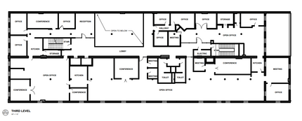 47 S Meridian St, Indianapolis, IN à louer Plan d’étage– Image 1 sur 3