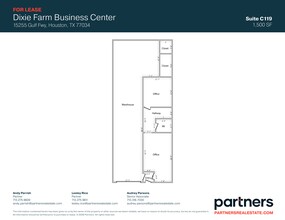 15255 Gulf Fwy, Houston, TX à louer Plan de site– Image 1 sur 1