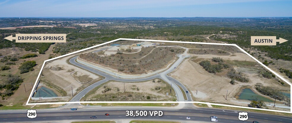 1601 E US Highway 290, Dripping Springs, TX à vendre - Aérien – Image 2 sur 4