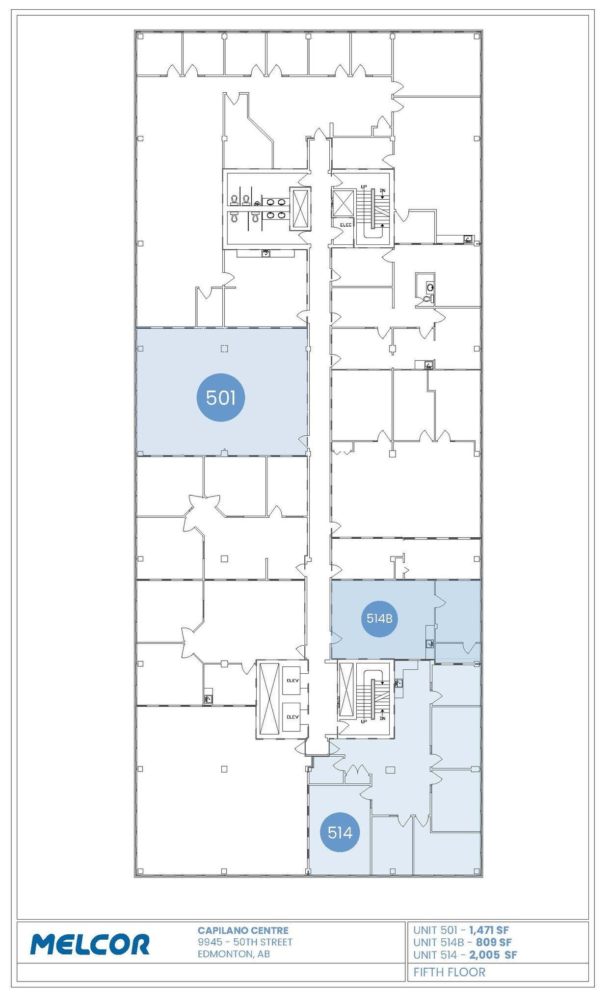 9945 50 St NW, Edmonton, AB à louer Plan d’étage– Image 1 sur 1