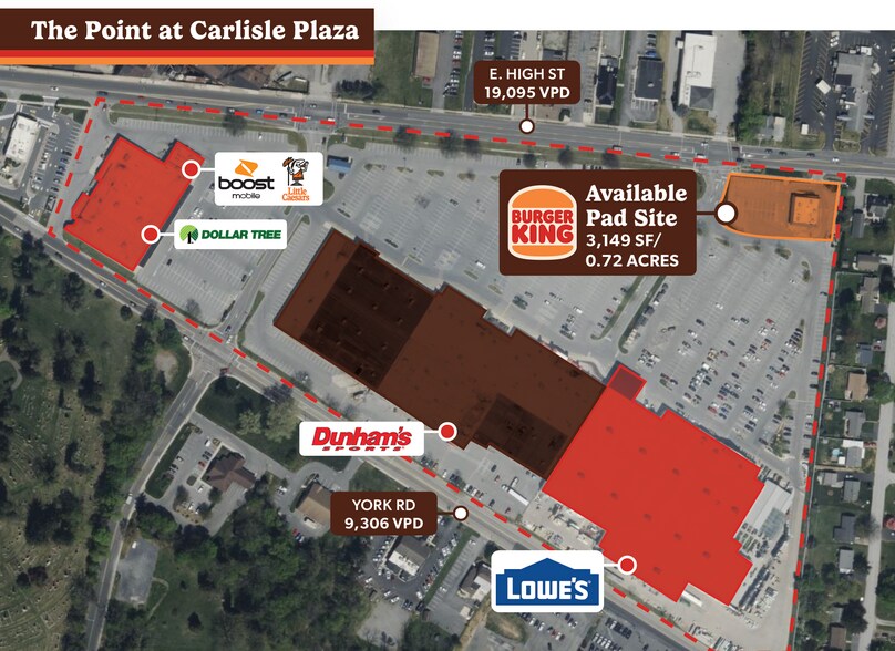 950 E High St, Carlisle, PA à vendre - Photo de l’immeuble – Image 3 sur 10