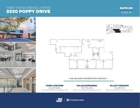 9330 Poppy Dr, Dallas, TX à louer Plan d’étage– Image 1 sur 1