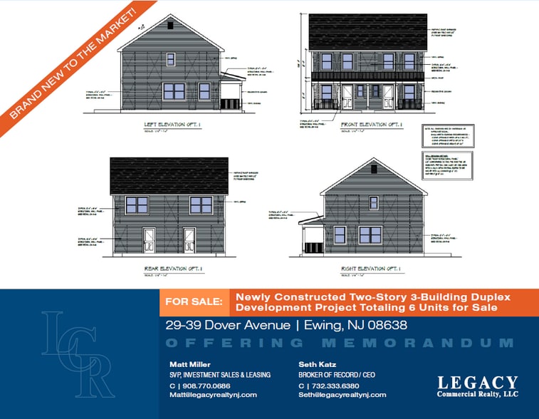 29 Dover Ave, Ewing, NJ à vendre - Photo principale – Image 1 sur 7