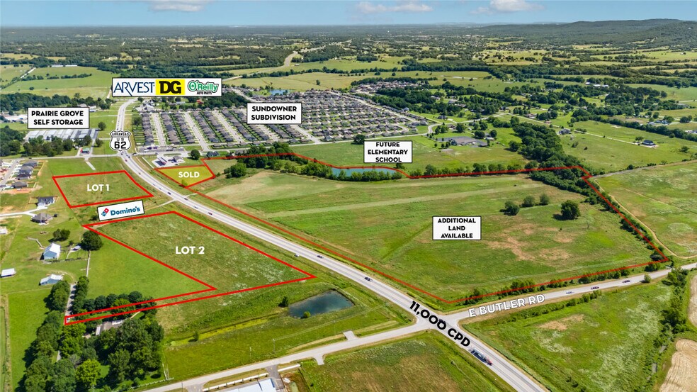 Hwy 62, Prairie Grove, AR à vendre - Photo de l’immeuble – Image 2 sur 3