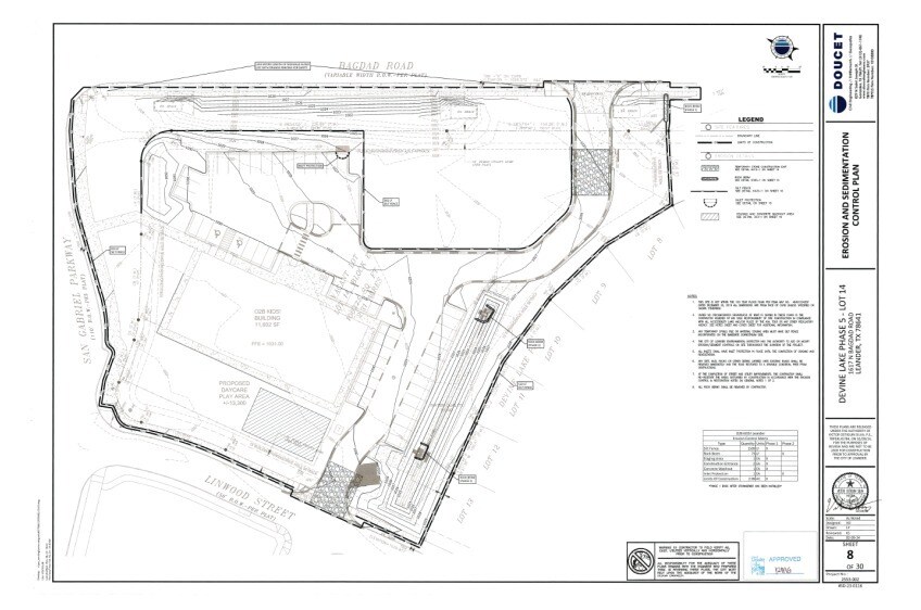 1617 N Bagdad Rd, Leander, TX à louer - Plan de site – Image 2 sur 7