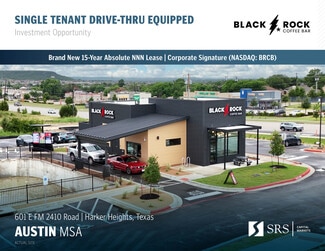 Plus de détails pour 601 E FM 2410 Rd, Harker Heights, TX - Local commercial à vendre