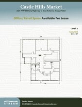2211 NW Military Dr, San Antonio, TX à louer Plan d’étage– Image 1 sur 1