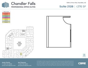 1490 S Price Rd, Chandler, AZ à louer Plan d’étage– Image 2 sur 2