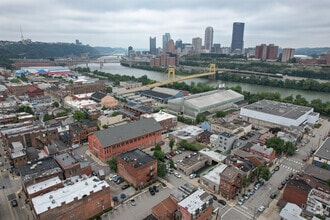 10-12 Bedford Sq, Pittsburgh, PA - Vue aérienne vue de carte - Image1