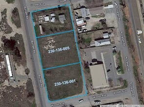 210-284 N Burnett Rd, Tipton, CA - Vue aérienne vue de carte