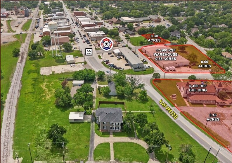 305 Church St, Royse City, TX à vendre - Aérien – Image 2 sur 2