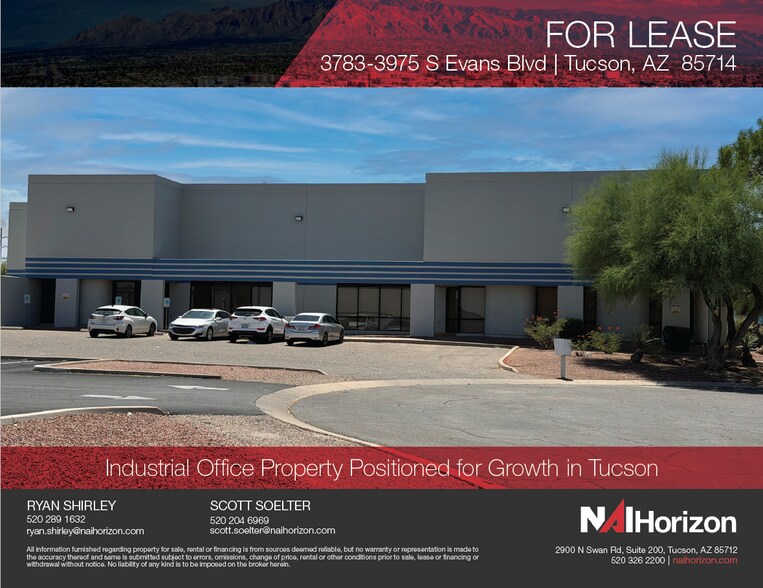 3975 S Evans Blvd, Tucson, AZ à louer - Photo de l’immeuble – Image 2 sur 3
