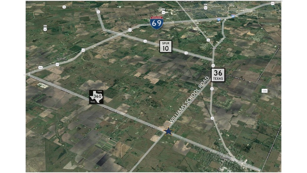 FM 360/ Williams School Rd, Needville, TX à vendre - Autre – Image 1 sur 4