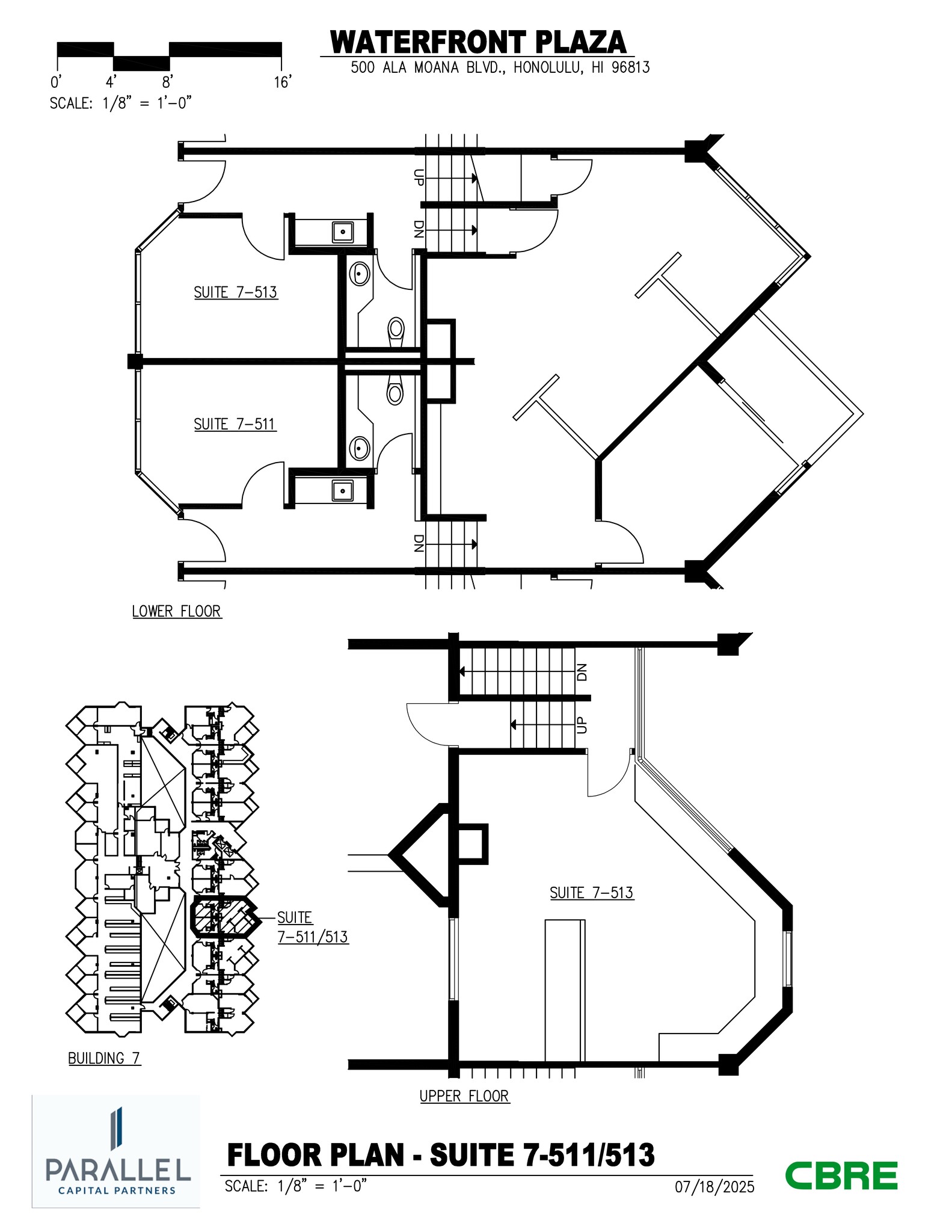 500 Ala Moana Blvd, Honolulu, HI à louer Plan de site– Image 1 sur 1