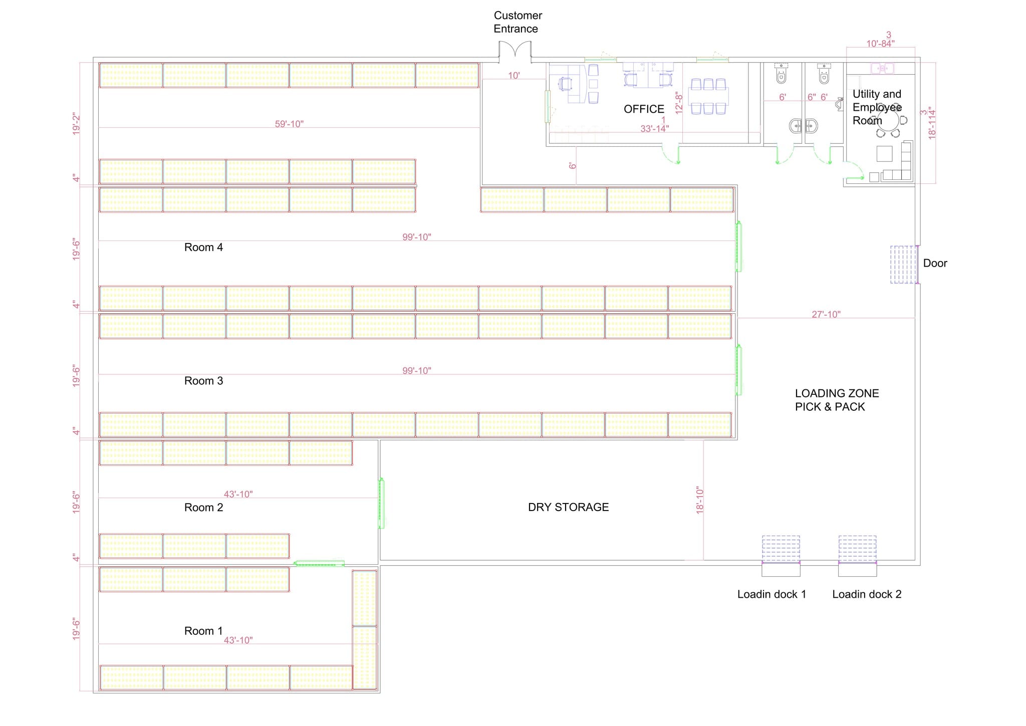 187 W Wheat Rd, Vineland, NJ à louer Plan de site– Image 1 sur 1