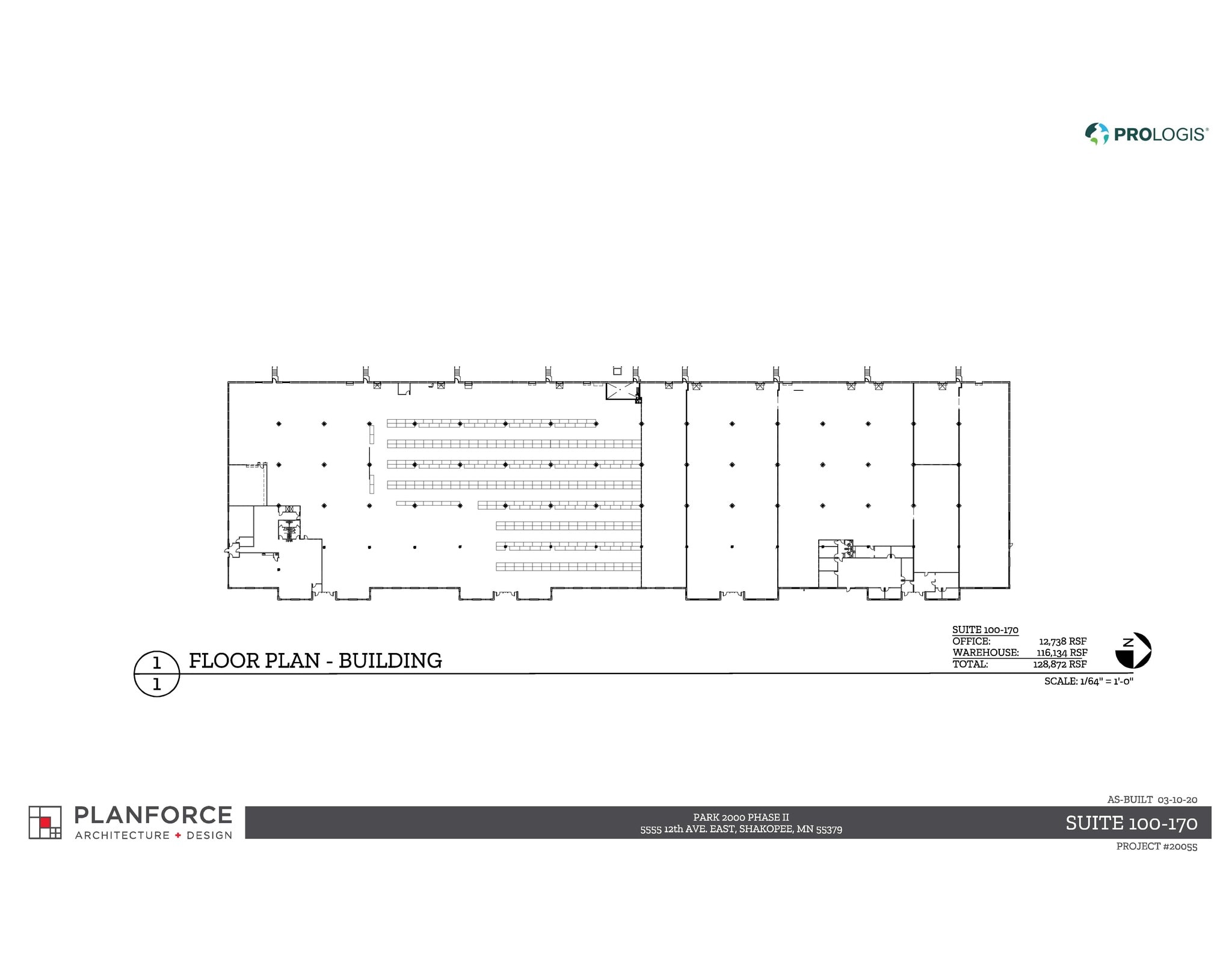 5555 12th Ave E, Shakopee, MN à louer Plan d’étage– Image 1 sur 1