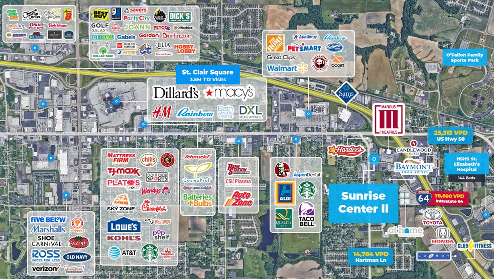 1334 Central Park Dr, O'Fallon, IL à vendre - Photo de l’immeuble – Image 2 sur 15