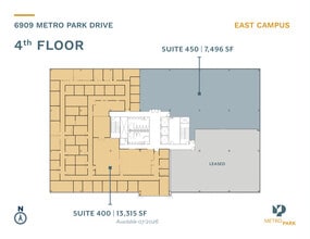 6350 Walker Ln, Alexandria, VA à louer Plan d’étage– Image 1 sur 1