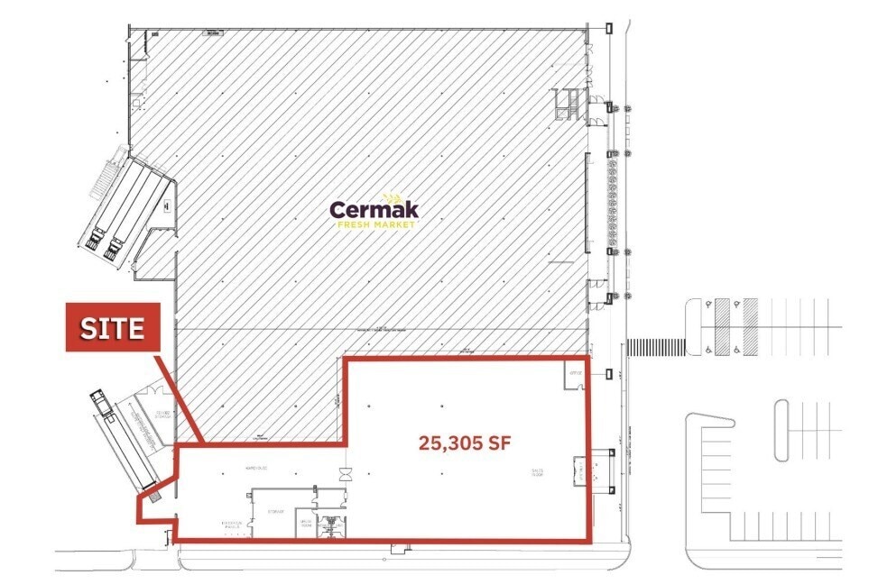 930 Winston Plz, Melrose Park, IL à louer Plan d’étage– Image 1 sur 1