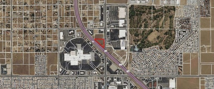 10th St W, Palmdale, CA - VUE AÉRIENNE vue de carte - Image1