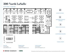 300 N LaSalle St, Chicago, IL à louer Plan de site– Image 1 sur 2