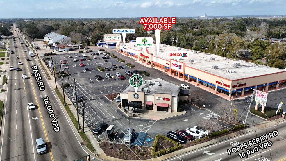 2414 Pass Road, Biloxi, MS à louer - Photo de l’immeuble – Image 1 sur 9