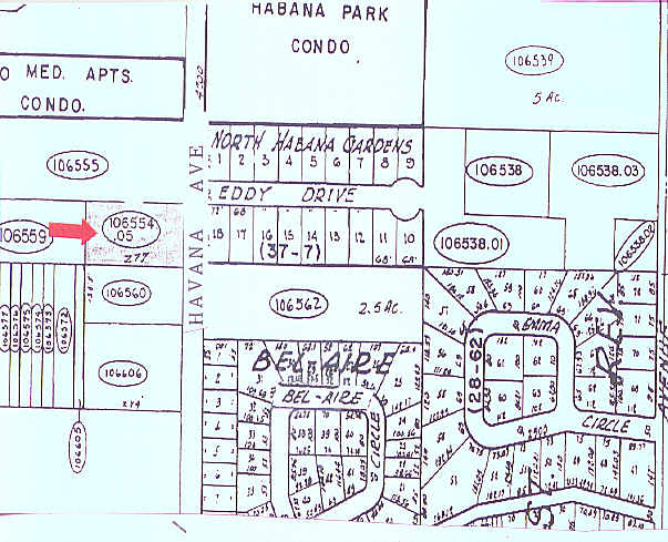 4620 N Habana Ave, Tampa, FL à louer - Plan cadastral – Image 2 sur 5
