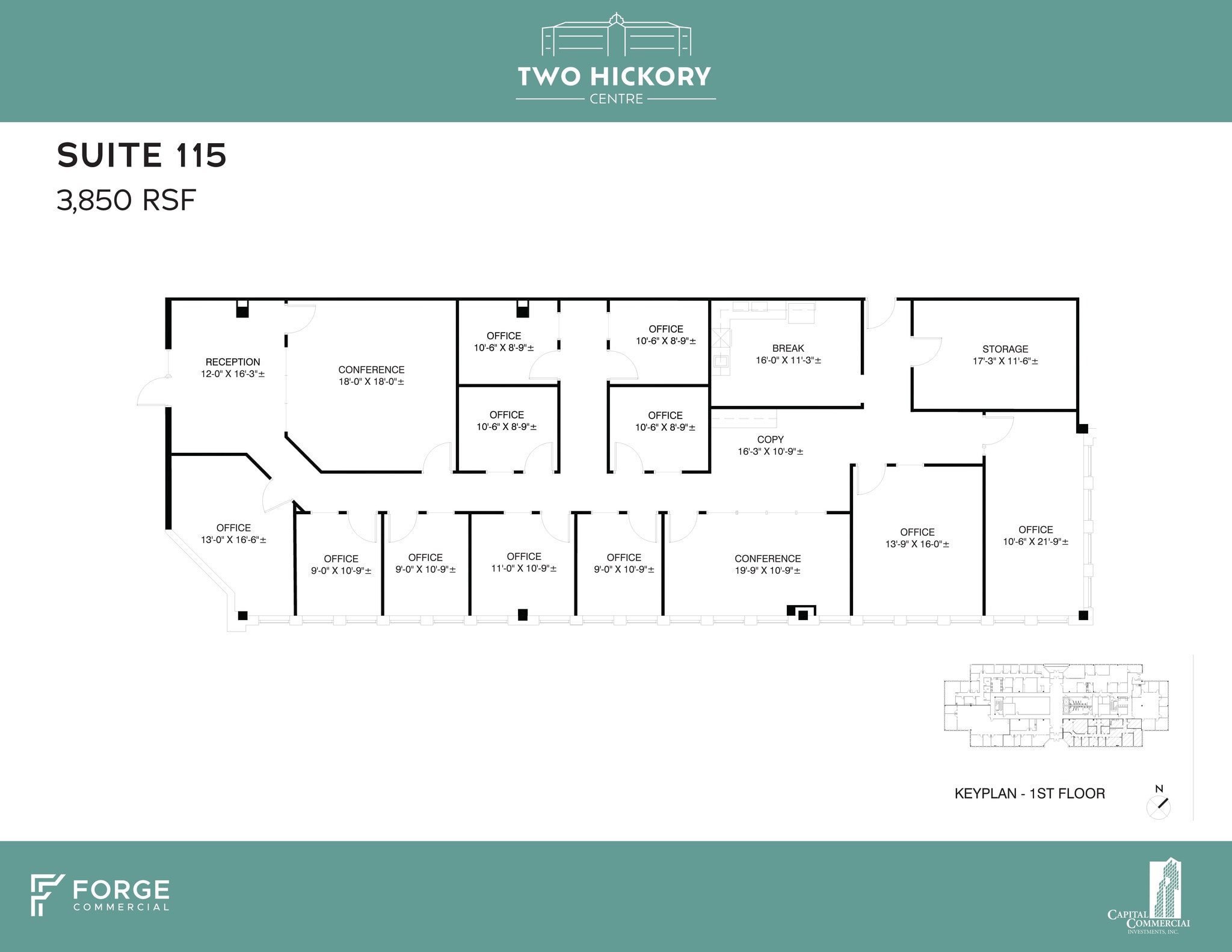 1750 Valley View Ln, Farmers Branch, TX à louer Plan d’étage– Image 1 sur 1