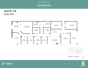 1750 Valley View Ln, Farmers Branch, TX à louer Plan d’étage– Image 1 sur 1