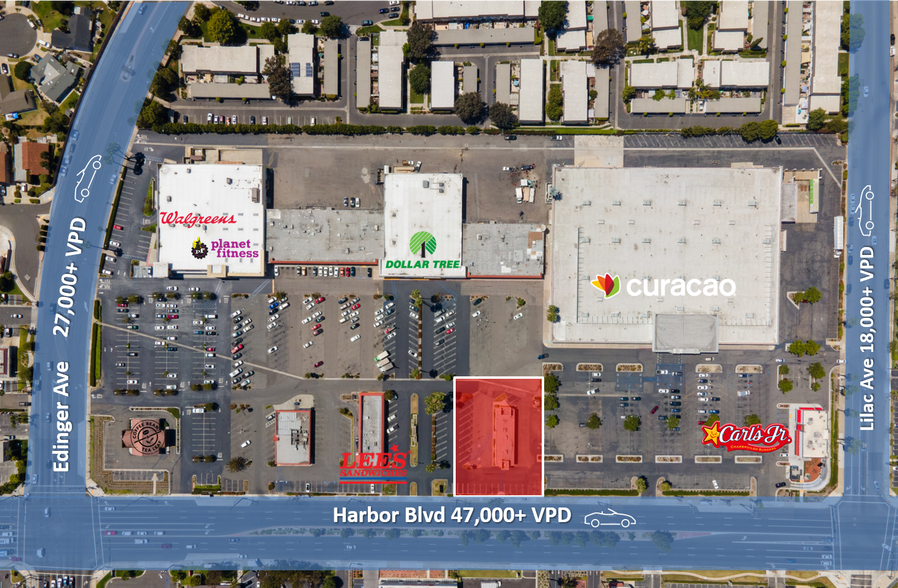 16123 Harbor Blvd, Fountain Valley, CA à louer - Aérien – Image 1 sur 7