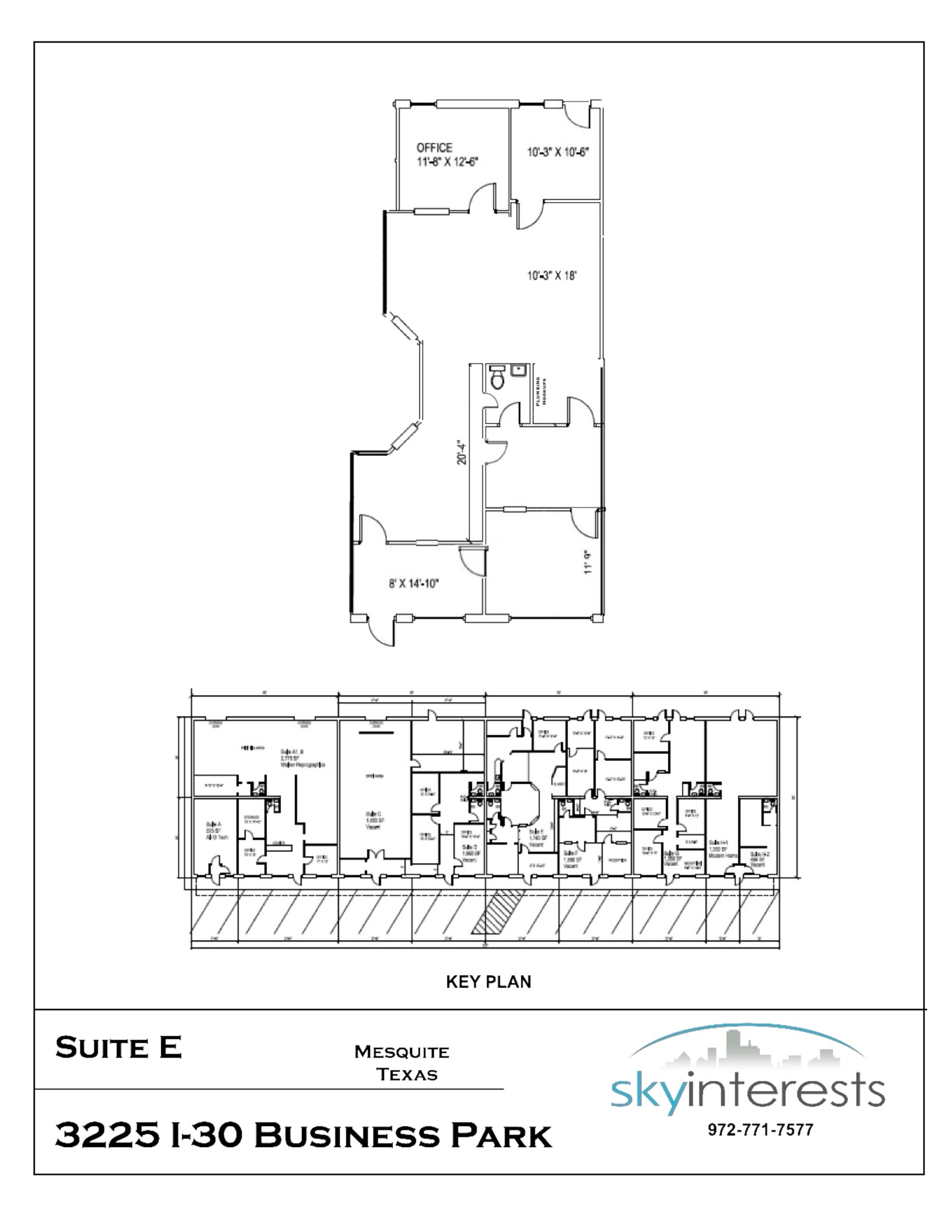 3201 Interstate 30, Mesquite, TX à louer Plan de site– Image 1 sur 2