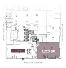 21 E 52nd St, New York, NY à louer Plan d’étage– Image 1 sur 1