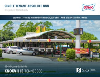 Plus de détails pour 6949 Maynardsville Pike, Knoxville, TN - Local commercial à vendre