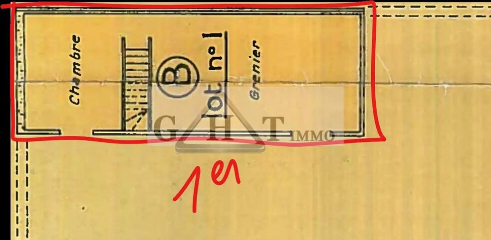 Local commercial dans La Courneuve à vendre - Plan d’étage – Image 2 sur 3