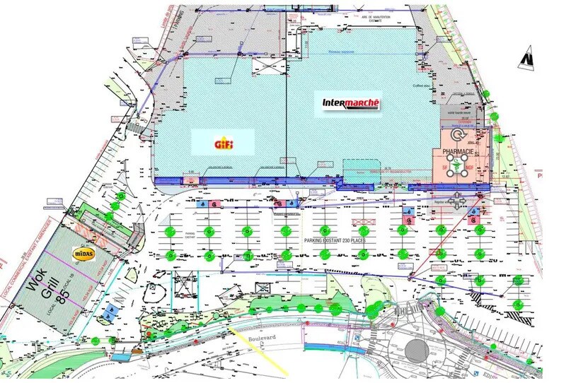 Local commercial dans La Roche-sur-Yon à louer - Plan de site – Image 3 sur 3