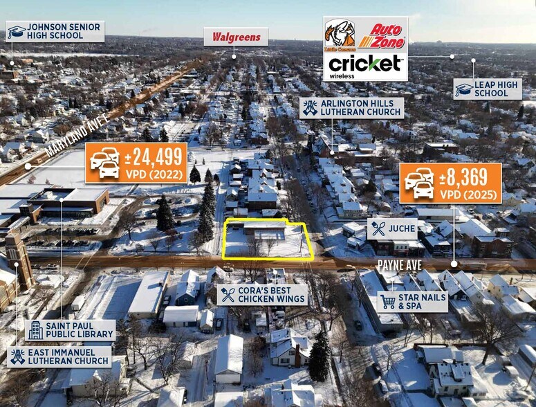 1146 Payne Ave, Saint Paul, MN à louer - Photo de l’immeuble – Image 3 sur 5