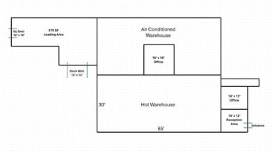 4739 Dacoma st, Houston, TX à louer Plan d’étage– Image 1 sur 1