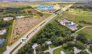 Plus de détails pour W. Hickpochee & SR-80, LaBelle, FL - Terrain à vendre