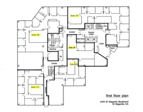 2401 E El Segundo Blvd, El Segundo, CA à louer Plan d’étage– Image 1 sur 1